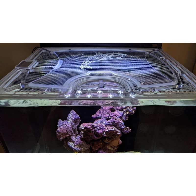 Red Sea Max-E 170 G1 and G2+ Custom Polycarbonate Aquarium Screen Top Lid