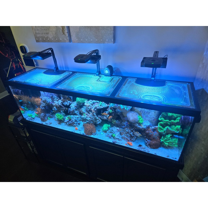 Aqueon 125 Gallon Megaflow 72x18x24 Custom Polycarbonate Aquarium Screen Top Lid