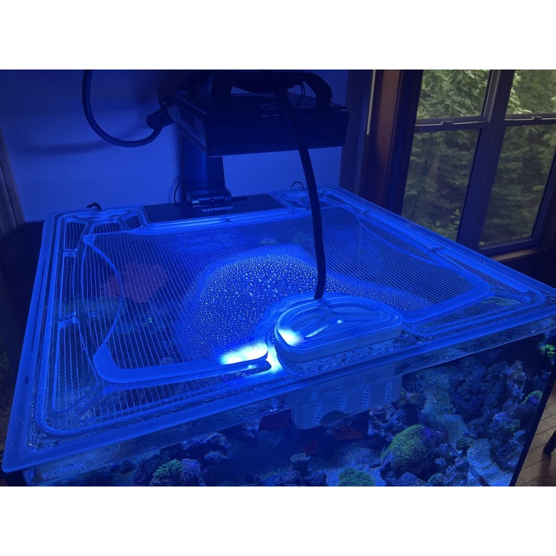 Marineland 25 Gallon Rimless Cube Custom Polycarbonate Aquarium Screen Top Lid