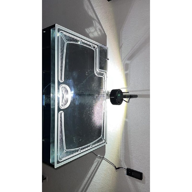 Aqua Japan AJ-28 P Polycarbonate Screen Top Lid