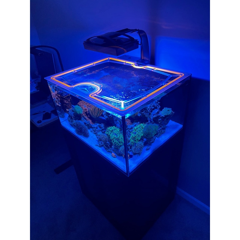 SCA 45 Gallon 24 x 24" Polycarbonate Aquarium Screen Top Lid